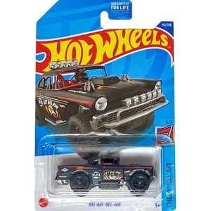 Hot Wheels Big-Air Bel-Air 112/250 Chevy Bel Air 5/5 Blk Die-cast 1:64‎ NIP 2022